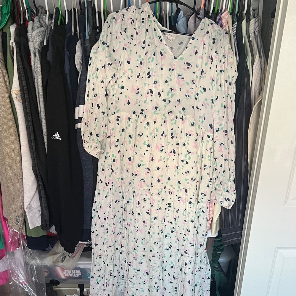 A New Day Multicolor Patterned Dress